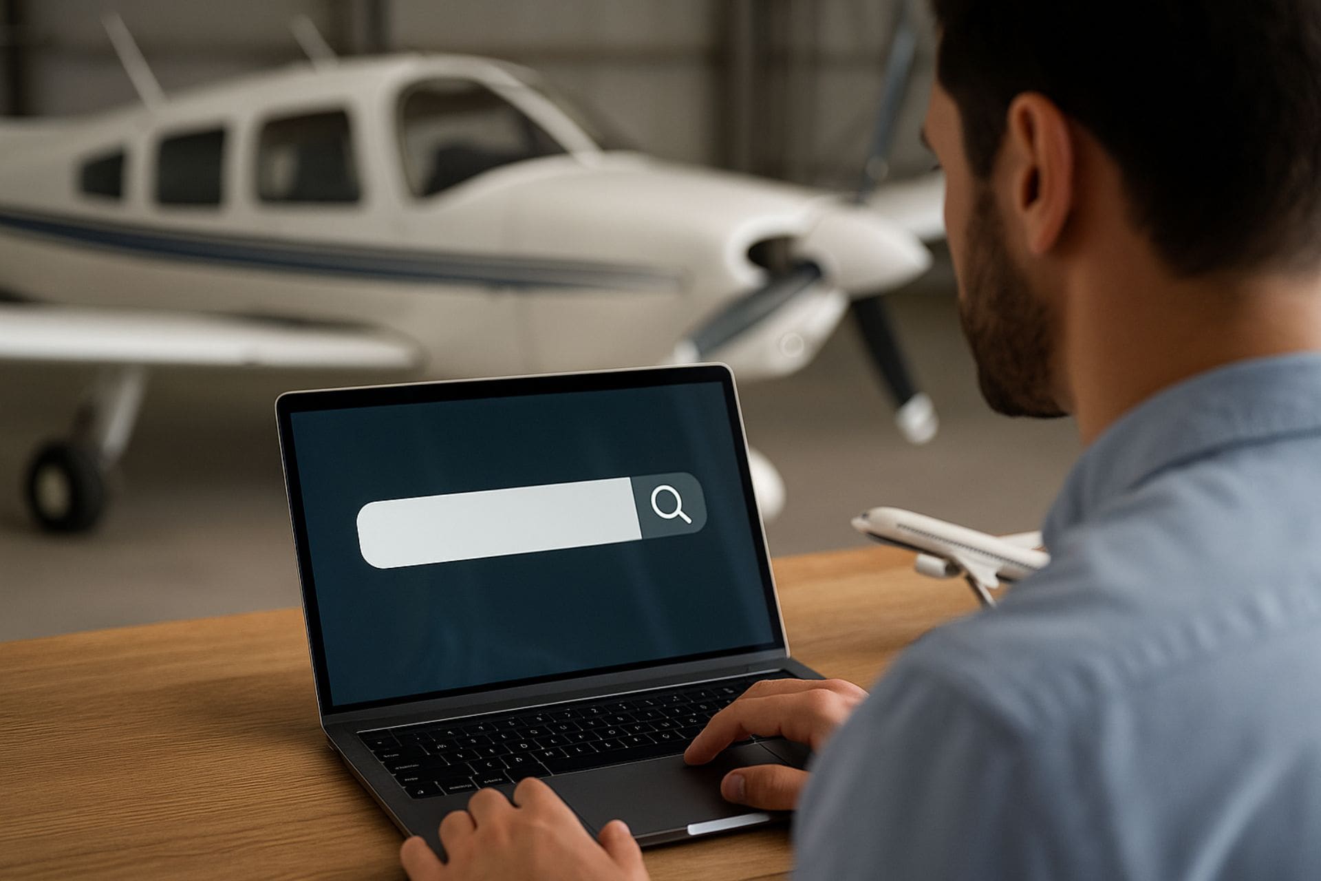 Criação de páginas aeronáuticas